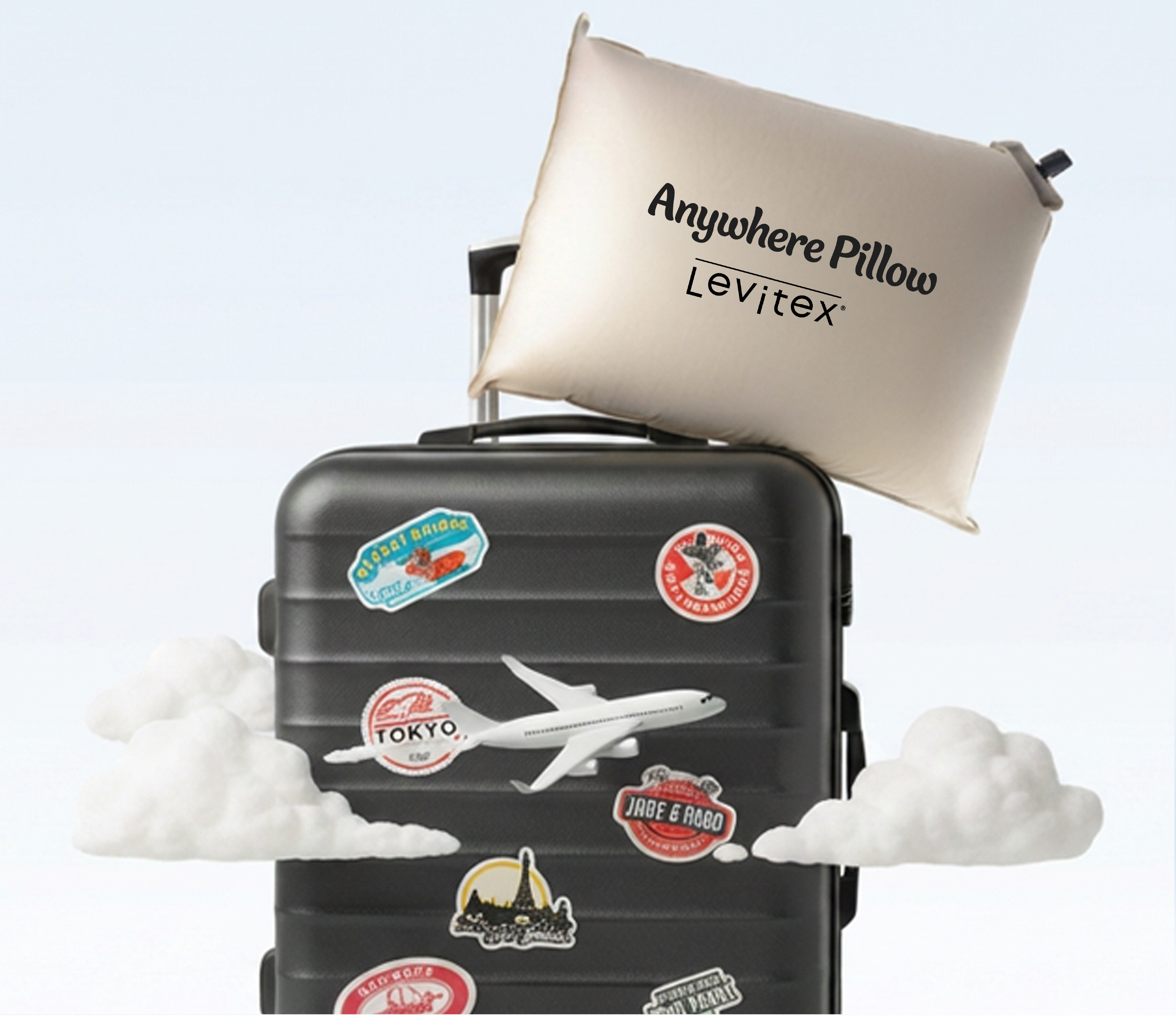 Anywhere: Compressible Levitex Travel Pillow