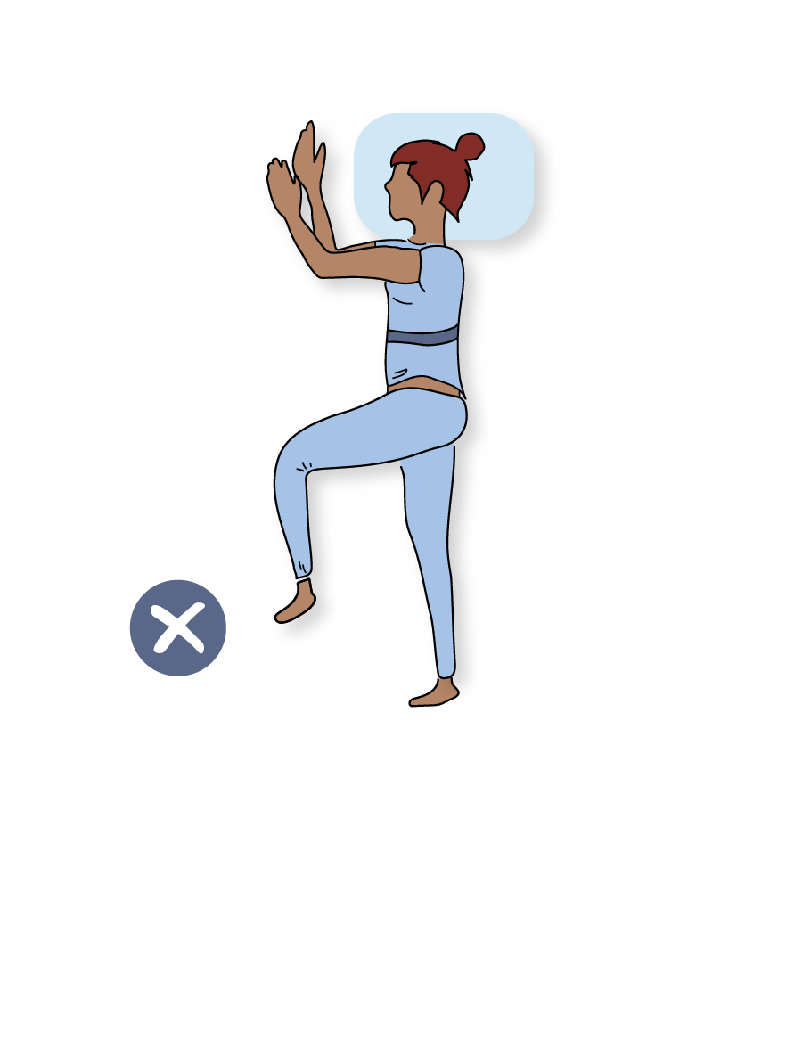 illustration of a woman sleeping on her side