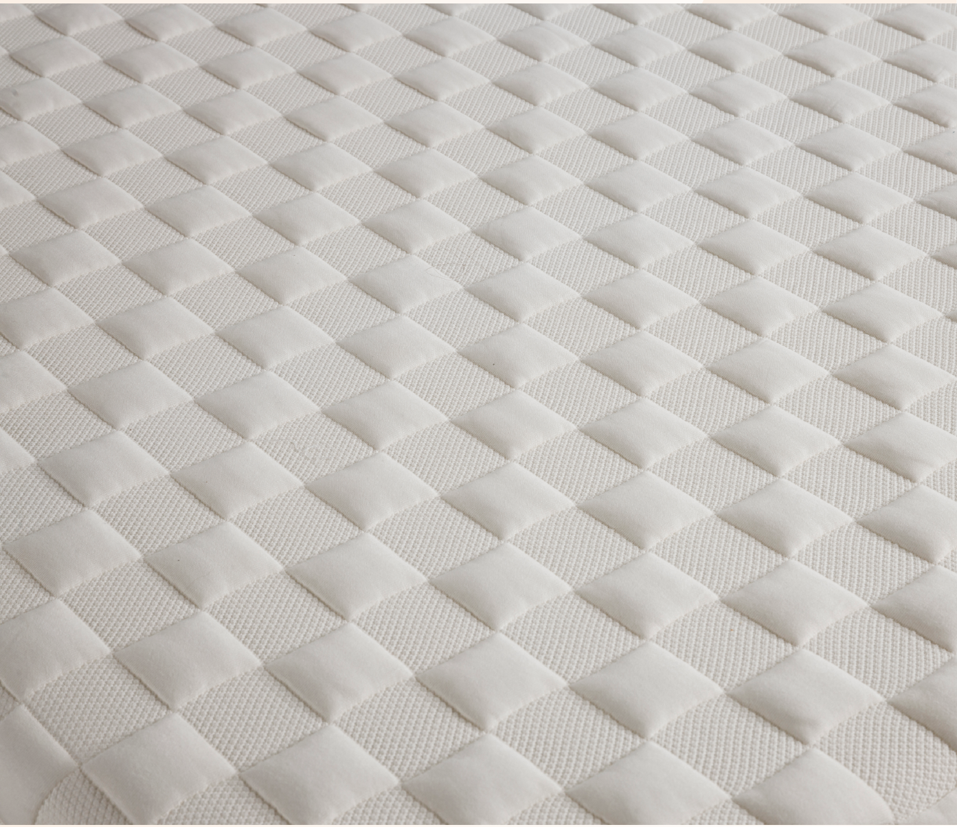 close-up of a levitex foam mattress