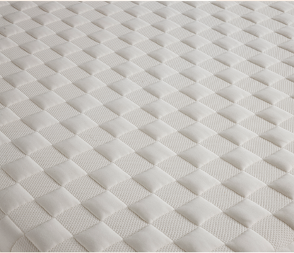 close-up of a levitex foam mattress