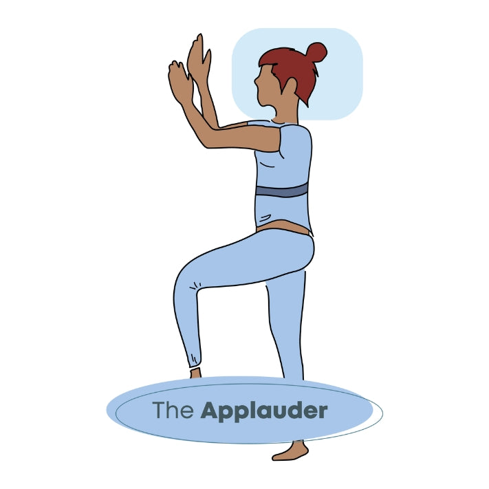 illustration of a woman sleeping on her side 